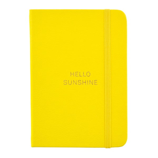 Żółty notatnik w formacie A6 Busy B, 96 stron