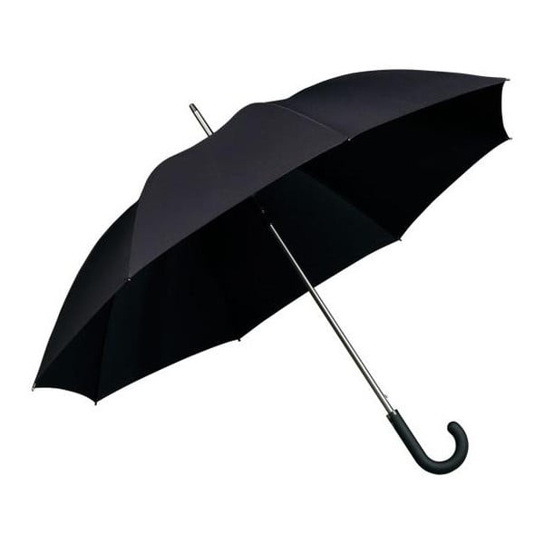 Czarny parasol Ambiance Elegance, ⌀ 120 cm