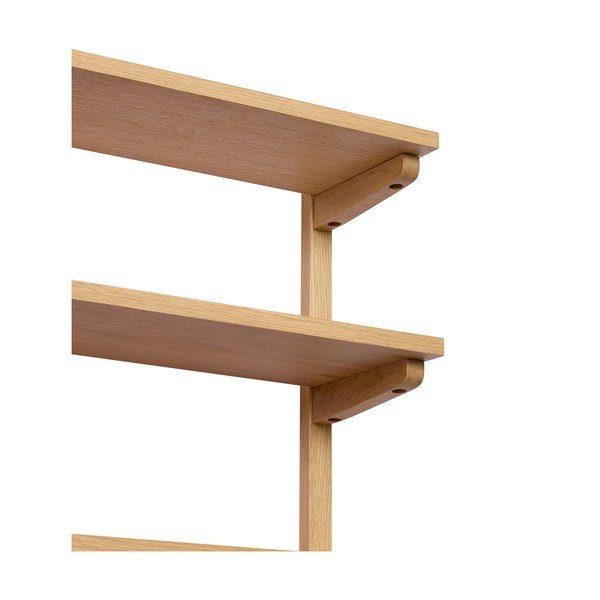Wielopoziomowa półka w dekorze dębu w naturalnym kolorze 120 cm Long – Hübsch-image-4
