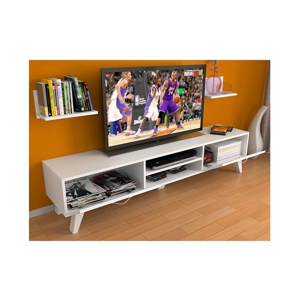 Stolik telewiziyjny Kuvars White-image-3