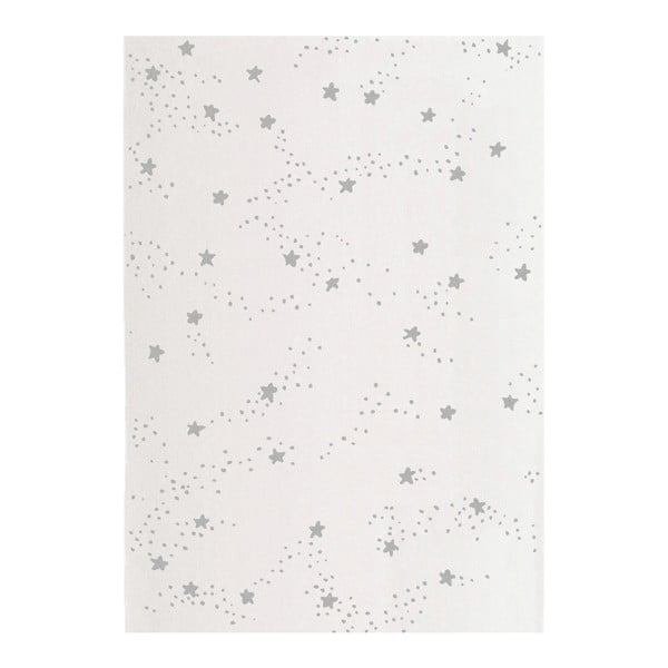 Kremowy dywan z szarym motywem Art For Kids Constellation, 160x230 cm