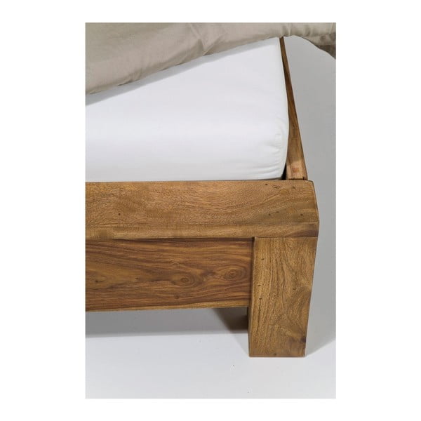 Łóżko z egzotycznych drzew Kare Design Authentico Bett, 160x200 cm-image-2