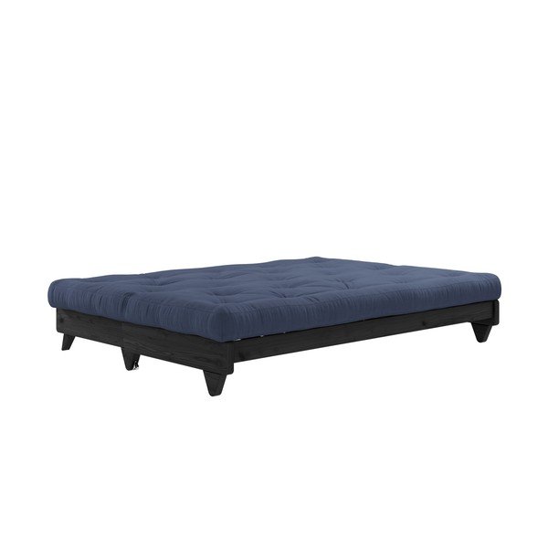 Sofa rozkładana z ciemnoniebieskim pokryciem Karup Design Fresh Black/Navy-image-3