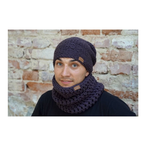 Komin szydełkowy DOKE Plum-image-2