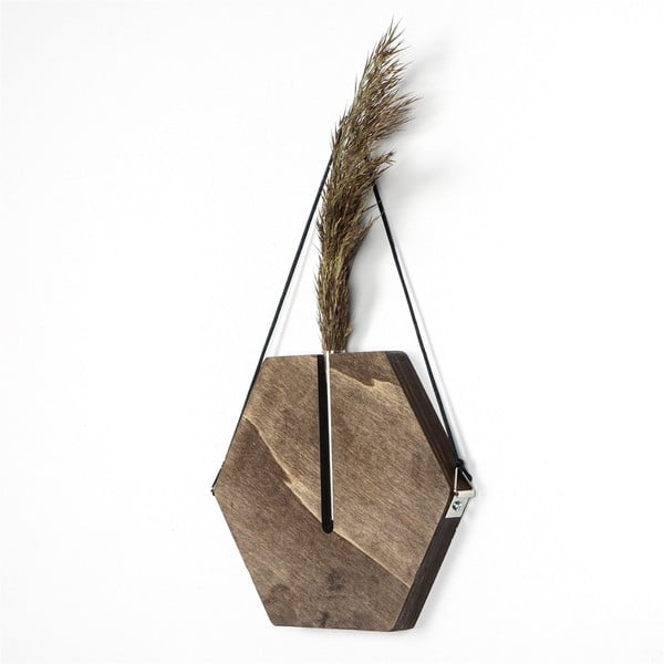 Drewniany wazon ścienny Kate Louise Flowerpot III.-image-2