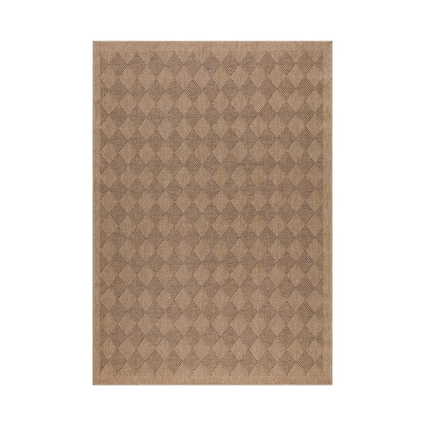 Czarno-naturalny dywan odpowiedni na zewnątrz 80x150 cm Dhaka – Ayyildiz Carpets