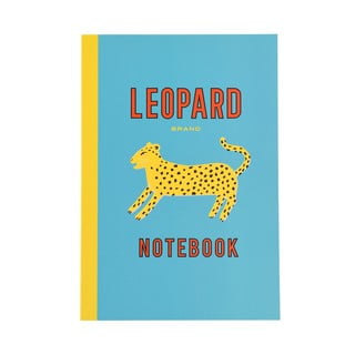 Zeszyt 60 stron format A5 Leopard – Rex London
