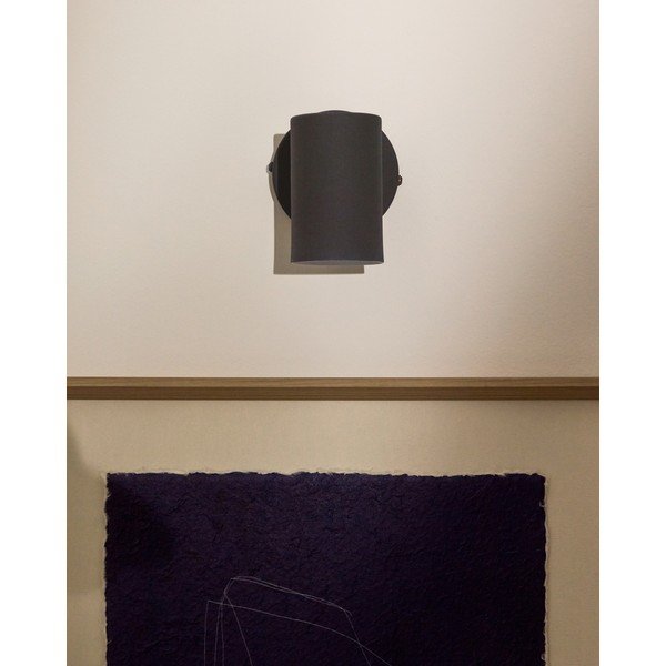 Czarny metalowy kinkiet Manie – Kave Home-image-3