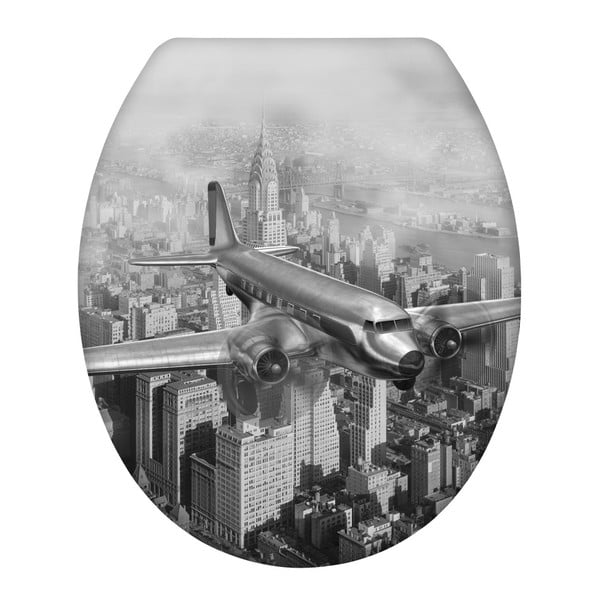 Deska sedesowa wolnoopadająca Wenko Old Time Plane, 45x37,5 cm