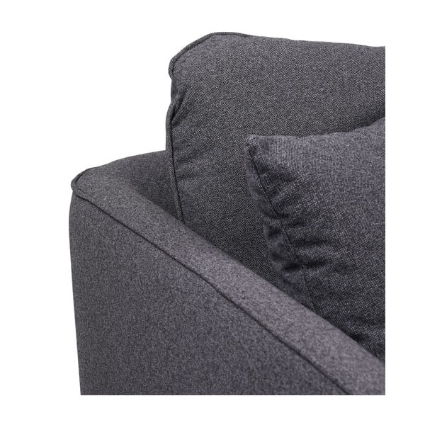 Ciemnoszara sofa Ndesign Giza, szerokość 220 cm-image-1