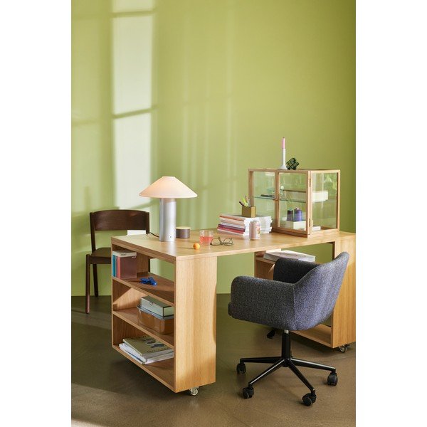 Witryna w dekorze dębu w naturalnym kolorze 60x42x32 cm Poetic – Hübsch-image-3