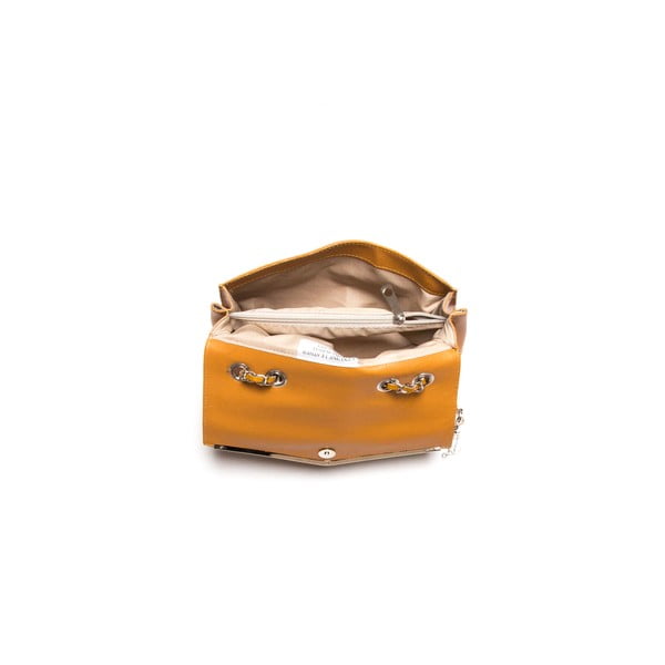 Torebka skórzana Glory Cognac-image-3