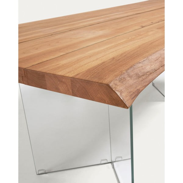 Stół z blatem w dekorze dębu 90x160 cm Lotty – Kave Home-image-4