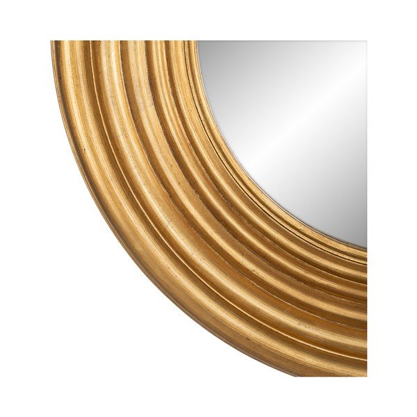 Lustro ścienne z drewnianą ramą 65x65 cm – Ixia-image-3