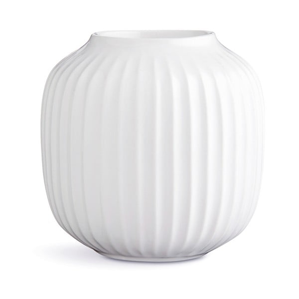 Biały porcelanowy świecznik na tealighty Kähler Design Hammershoi, ⌀ 9 cm