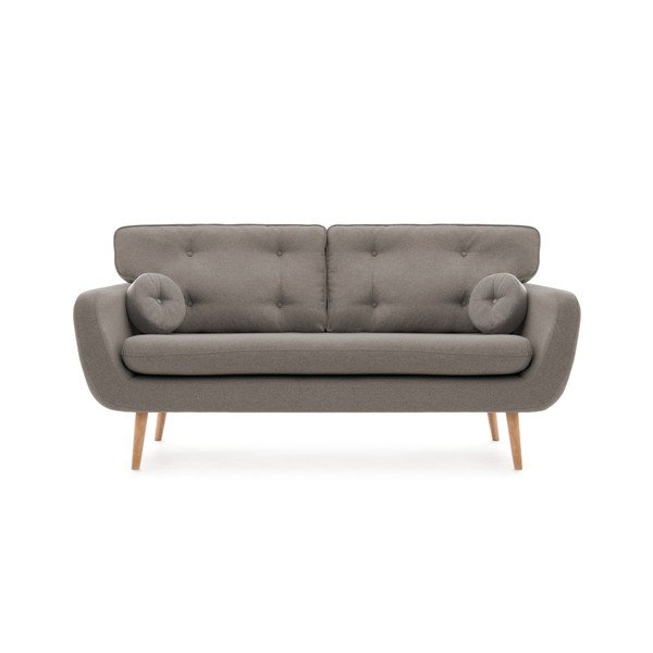 Szara sofa z poduszką Vivonita Malva-image-3