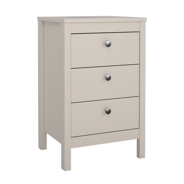 Szarobeżowa szafka nocna Madrid – Tvilum-image-4