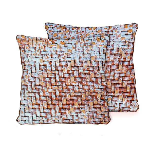 Poszewka na poduszkę z mikrowłókna Surdic Wicker Turro, 45x45 cm