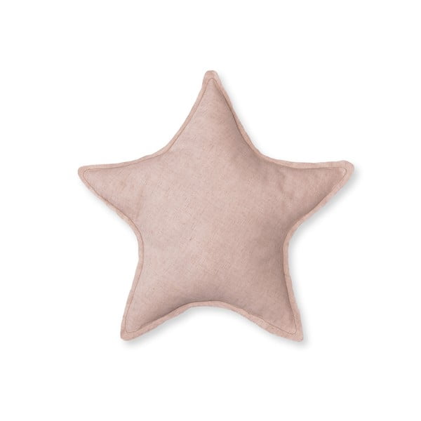 Różowa poduszka dekoracyjna Little Nice Things Star