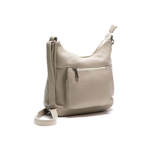 Skórzana torebka Anna Luchini 1172 Beige-image-1