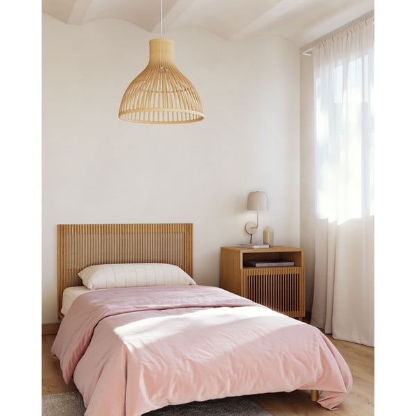 Zagłówek z litego drewna dębowego w naturalnym kolorze 105x70 cm Beyla – Kave Home-image-4