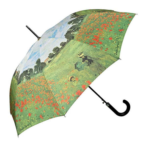 Zielony parasol Von Lilienfeld Field of Poppies, ø 100 cm