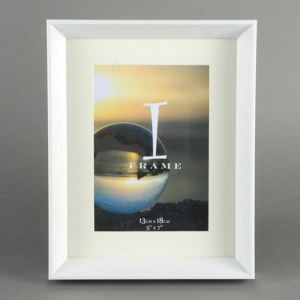 Biała ramka na zdjęcia Juliana Impressions Cream & Wood, 20x25 cm