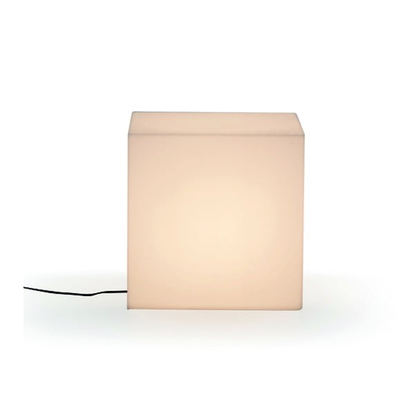 Biały abażur do lampy PLM Barcelona Podium, 50x50 cm