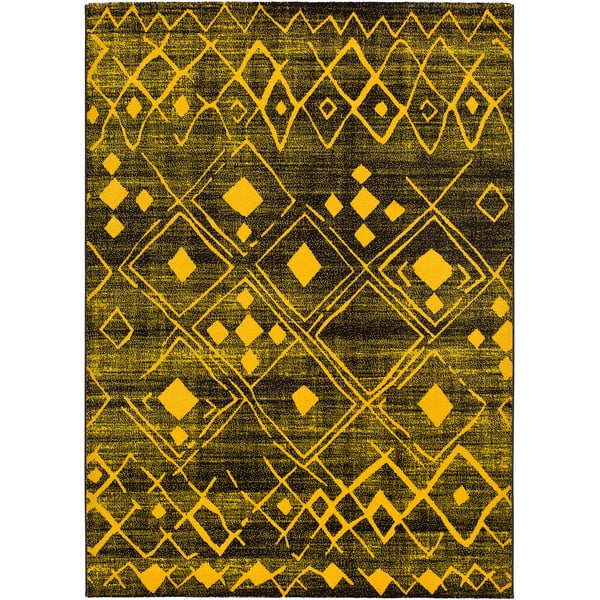 Żółty dywan Universal Neon Shine, 140x200 cm