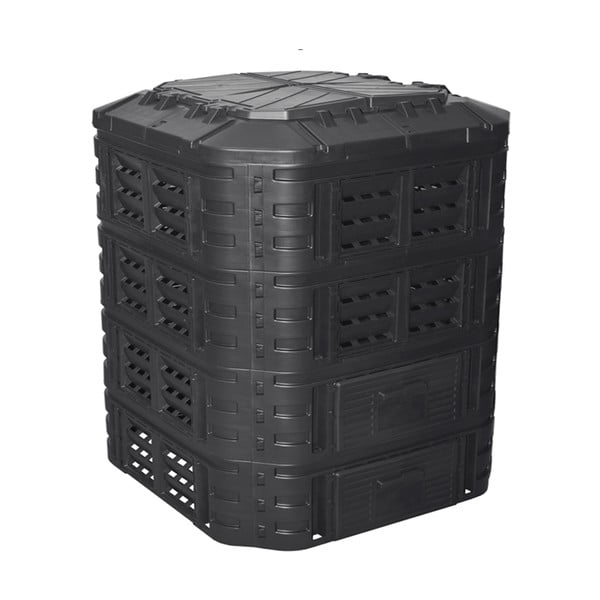 Czarny kompostownik Modular – Rojaplast