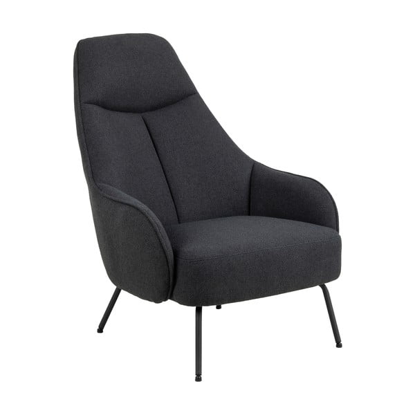 Antracytowy fotel Texas – Actona