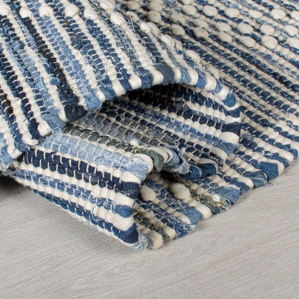 Niebieski dywan bawełniany Flair Rugs Lissie, 120x170 cm-image-1