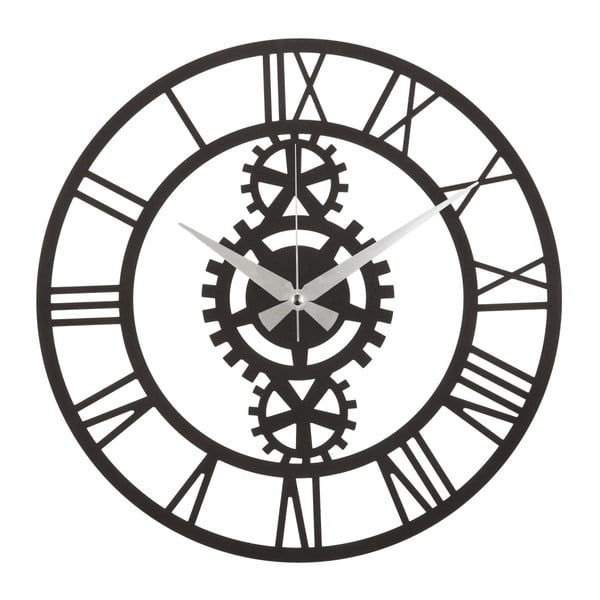 Metalowy zegar ścienny Paris, ø 50 cm