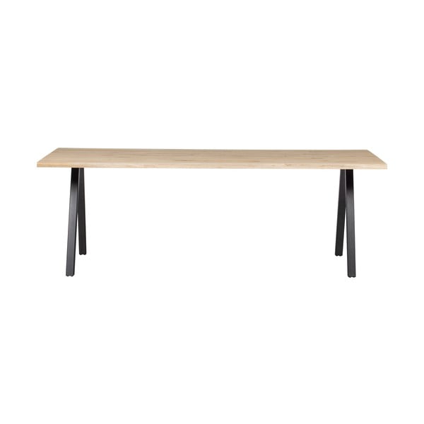 Stół z blatem z drewna dębowego WOOOD Tablo, 199x90 cm