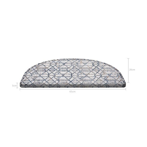 Szare dywaniki na schody zestaw 16 szt. Cottage Warmth – Vitaus, 65 x 20 cm-image-4