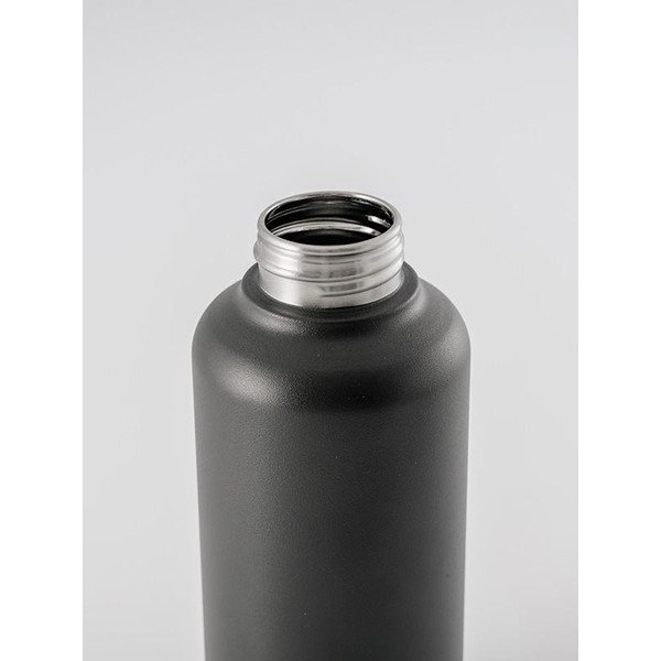 Ciemnoszara nierdzewna butelka Equa Timeless, 1 l-image-2