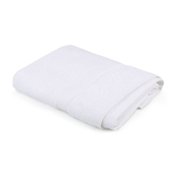 Biały ręcznik Jerry, 50x100 cm