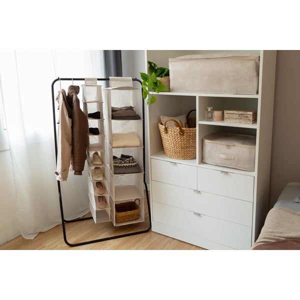 Tekstylny pojemnik do przechowywania ubrań Nancy – Compactor-image-3