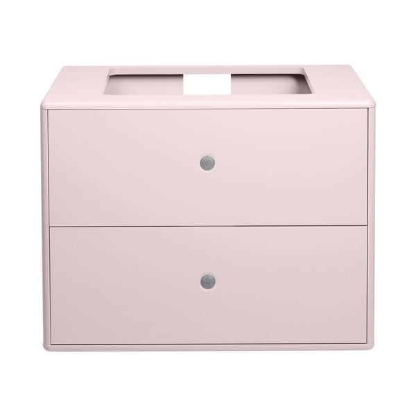 Różowa wisząca szafka pod umywalkę 80x62 cm Color Bath – Tom Tailor-image-4