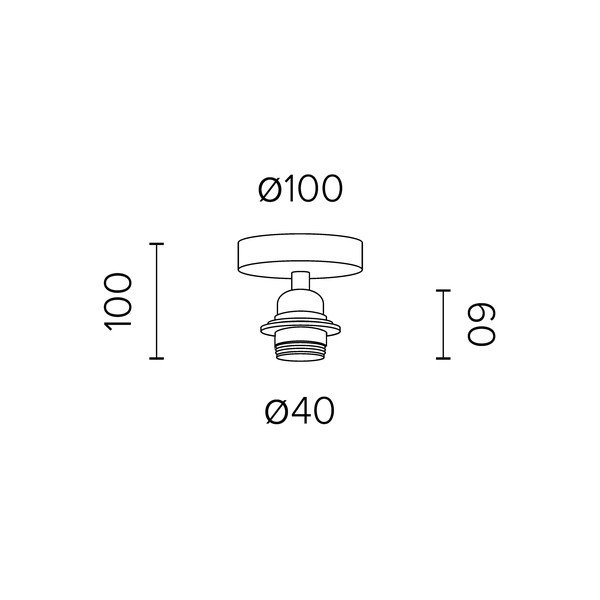 Biała lampa sufitowa Sotto Luce Uno Plus-image-1