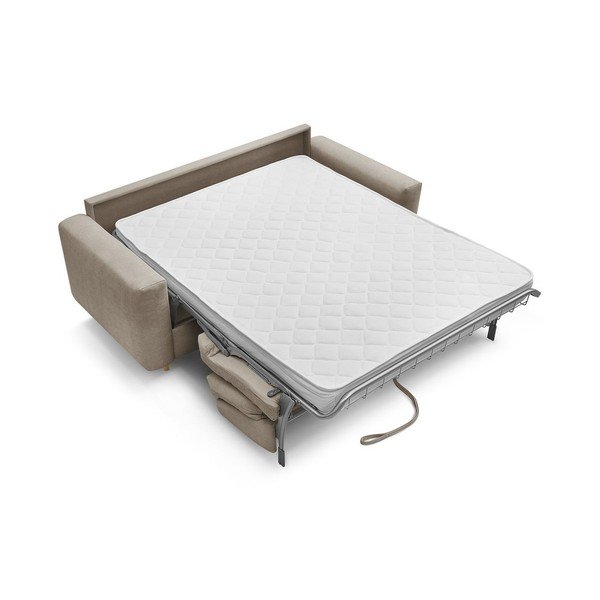 Szarobrązowa sofa do spania/rozkładana 220 cm Cocoone – Bobochic Paris-image-3