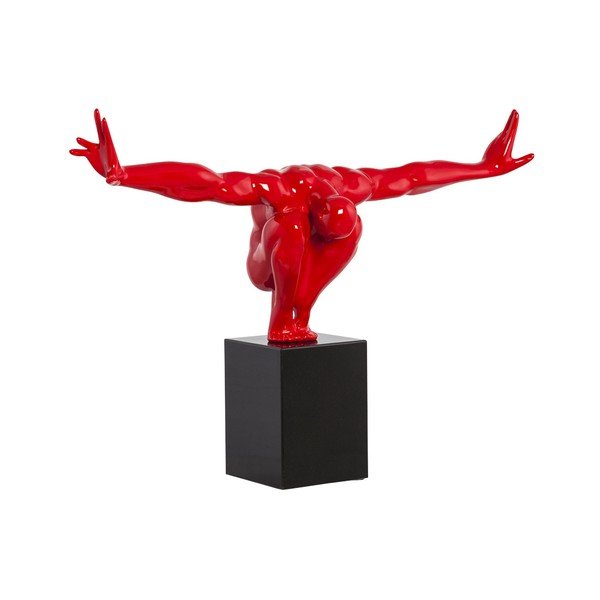 Czerwona figurka dekroacyjna Kokoon Dive