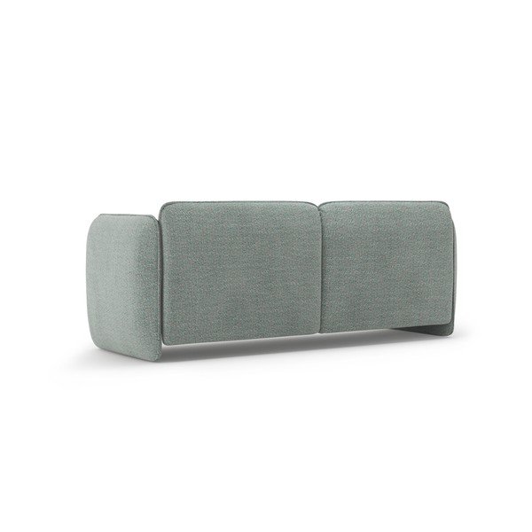 Niebieska sofa z tkaniny szenilowej 204 cm Georgia – Micadoni -image-3