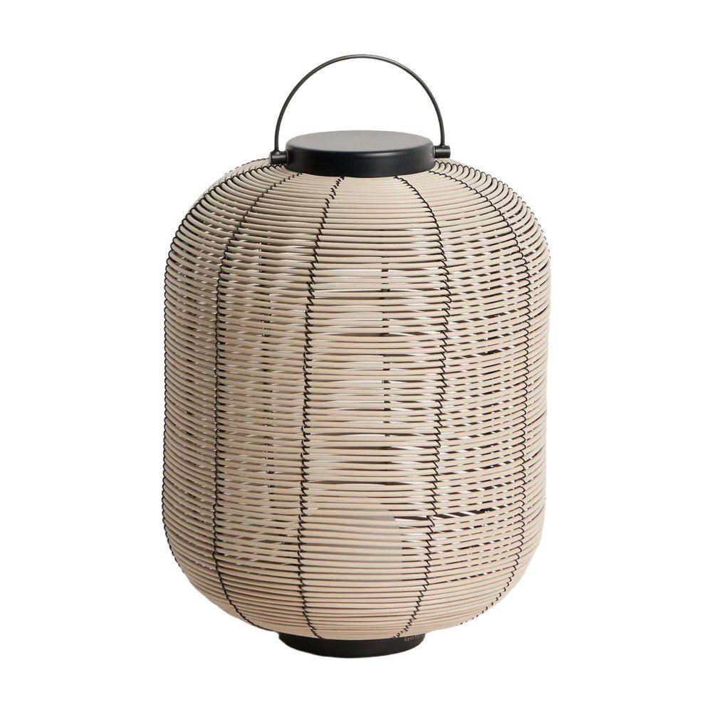 Szarobrązowy lampion LED na USB (wysokość 36 cm) Saranella – Kave Home