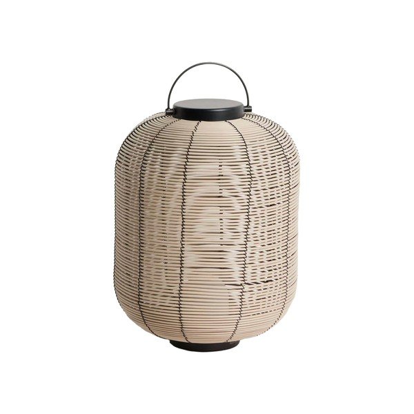 Szarobrązowy lampion LED na USB (wysokość 36 cm) Saranella – Kave Home
