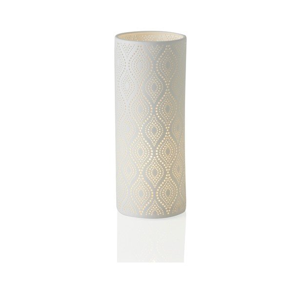 Porcelanowa lampa stołowa Brandani Eclectic, wys. 28 cm-image-1