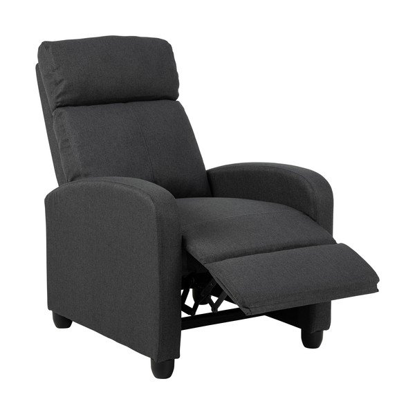 Antracytowy fotel wypoczynkowy Siom – Actona-image-3