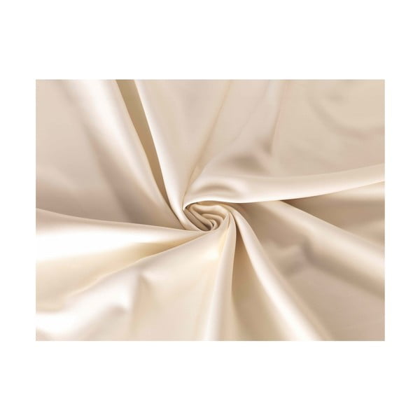 Beżowa zasłona częściowo zaciemniająca (dimout) 100x250 cm – Mila Home-image-4