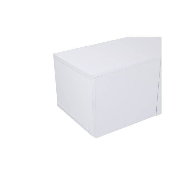 Biała szafka pod TV 180x30x25 cm Wagna – Kalune Design-image-3