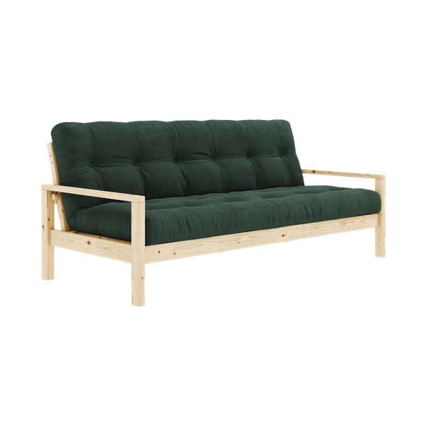 Ciemnozielona rozkładana sofa 205 cm Knob – Karup Design-image-3